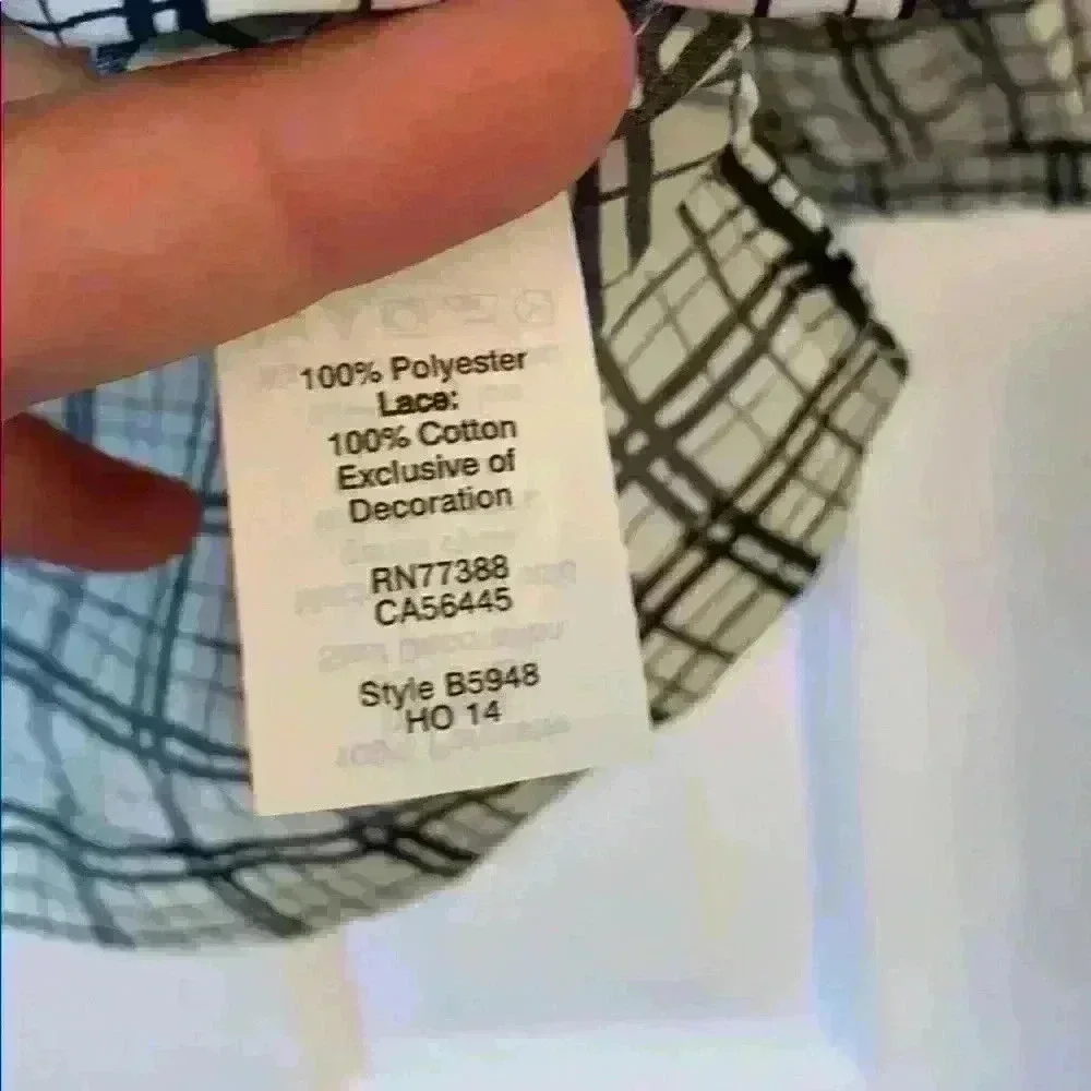 JCrew Blouse with cute trim
